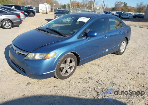 2007 Honda Civic Ex z USA, uszkodzony, nr VIN 1HGFA16867L133513